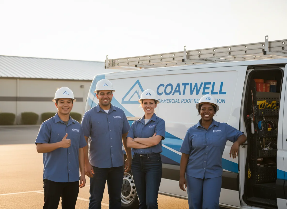 Commercial roof coating company in Colgate, WI